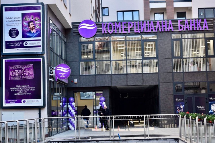 Komercijalna banka uz rekordnu dobit i novu centralu okončala 2018.