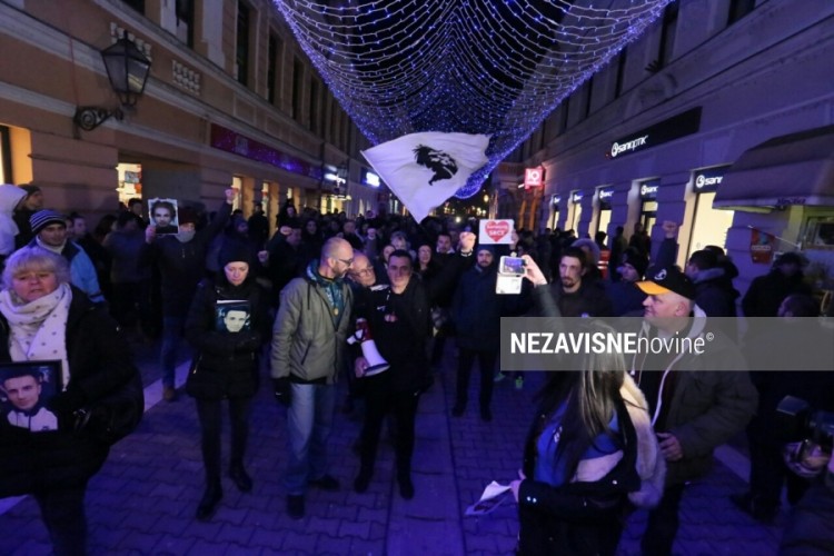 Završen skup građana i grupe "Pravda za Davida" u Banjaluci, novi najavljen za sutra