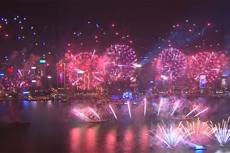 U Novu godinu ušli i Tajland, Singapur, Indonezija, Japan