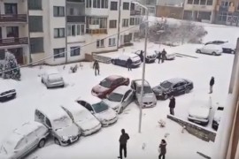 Lančani sudar u Istočnom Sarajevu