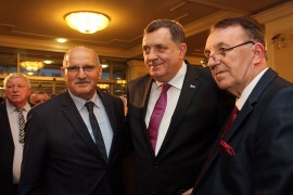 Dodik u srdačnom razgovoru sa hrvatskim ambasadorom u BiH