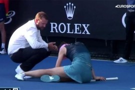 Teniserka iz Tuzle srušila se usred meča na Australian openu