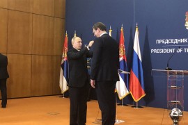 Putin uručio orden Vučiću