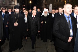 Putin u Hramu: Kada je plata?