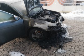 Zapaljen automobil srpskog poslanika