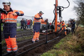 Ograda na granici Danske i Njemačke protiv širenja bolesti