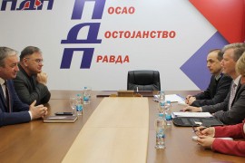 Borenović i Ivanić sa Bertonom: Potrebne izmjene Izbornog zakona