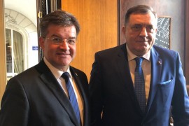 Dodik i Lajčak o aktuelnoj političkoj situaciji U BiH