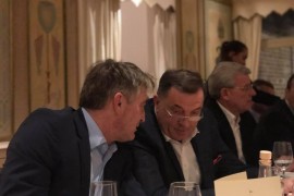 Članovi Predsjedništva na večeri s Fajonovom: "Jedinstveno veče"