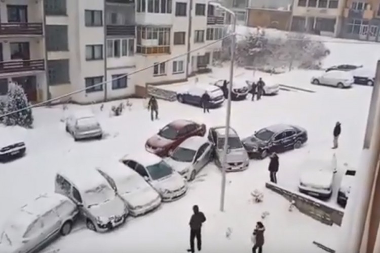 Lančani sudar u Istočnom Sarajevu