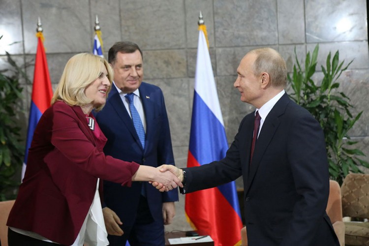 Cvijanović: Zahvalnost Putinu za odbranu dejtonskih pozicija