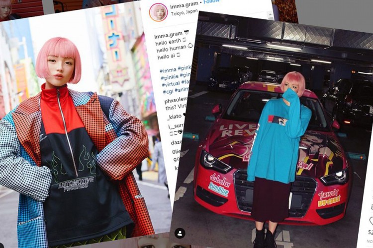Najpoznatiji model u Japanu je digitalna osoba