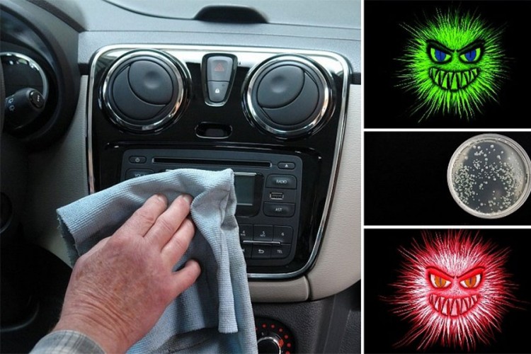 Koliko često perete auto iznutra? Volan prljaviji od daske WC šolje