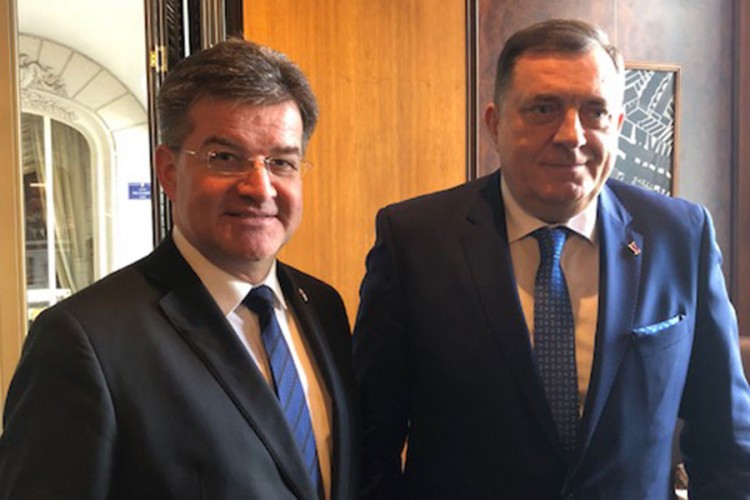 Dodik i Lajčak o aktuelnoj političkoj situaciji U BiH