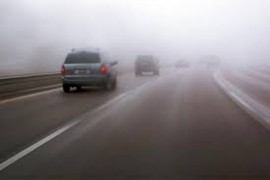 Poledica i magla na putevima