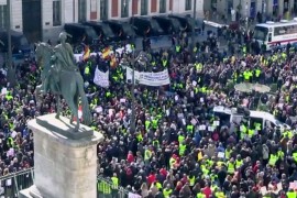Protest penzionera u Madridu