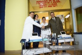Sberbanka donirala dva CTG aparata UKC RS
