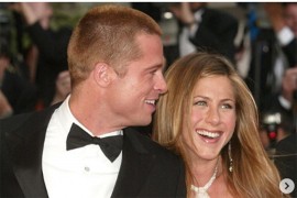 Bred Pit na proslavi 50. rođendana Dženifer Aniston