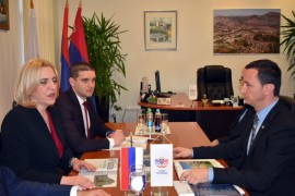 Cvijanovićeva sa Ćurićem u Trebinju