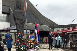 Položeni vijenci na spomenik braniocima Srpske