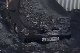 Jugozapad Sibira prekrio crni snijeg