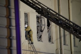 Pogledajte kako se urušio dio zgrade Univerziteta u Sankt Peterburgu