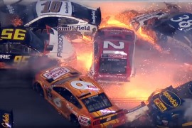 Sudar 21 automobila u Nascar šampionatu