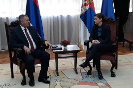 Počeo sastanak Viškovića i Brnabićeve