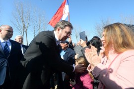 Vučić u Bojniku, prvi predsjednik u posjeti tom mjestu