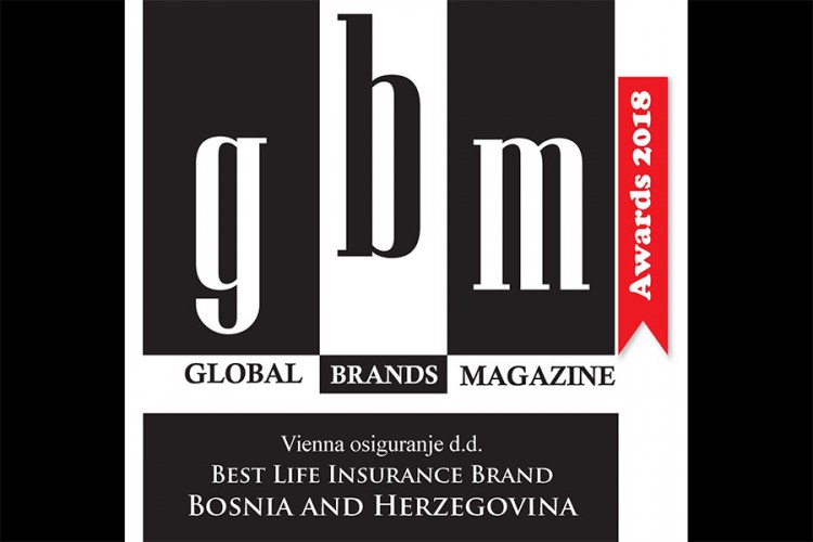 Vienna osiguranje proglašeno najboljim osiguranjem života u BiH