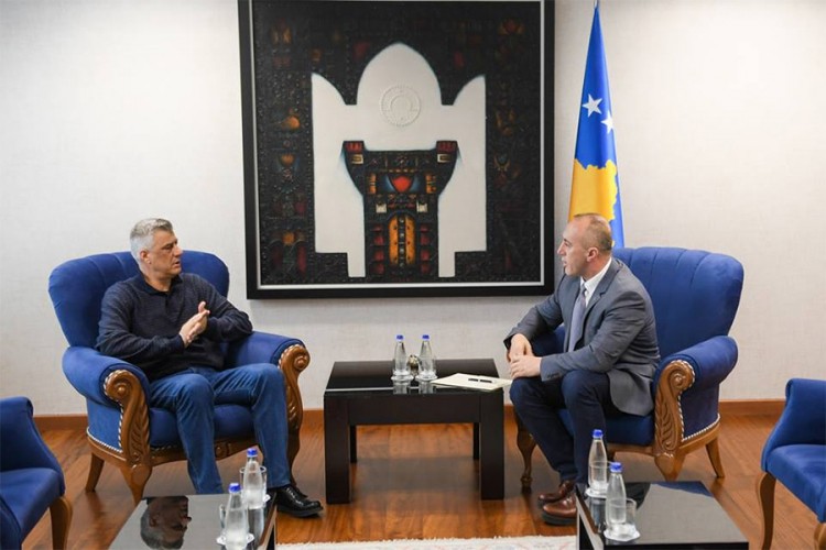Iznenadni sastanak Haradinaja i Tačija