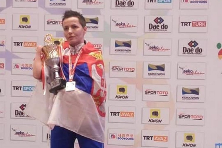 Bobana Latinčić-Kozić iz Gradiške vicešampion svijeta u paratekvondou