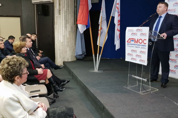 Slađan Jović predsjednik dobojskog Gradskog odbora DEMOS-a