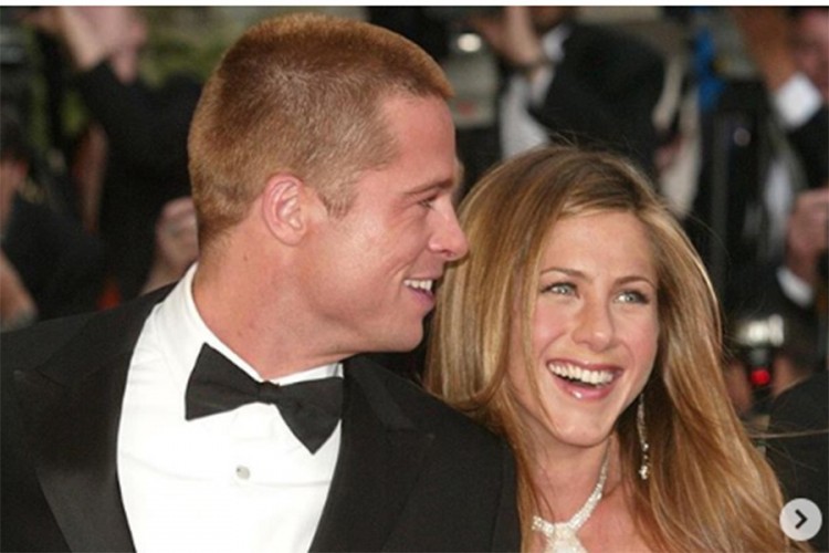 Bred Pit na proslavi 50. rođendana Dženifer Aniston