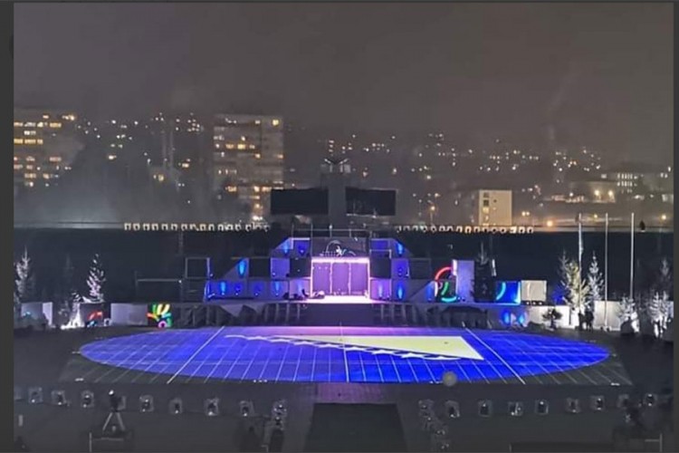 Sve spremno za početak ceremonije otvaranja EJOF-a