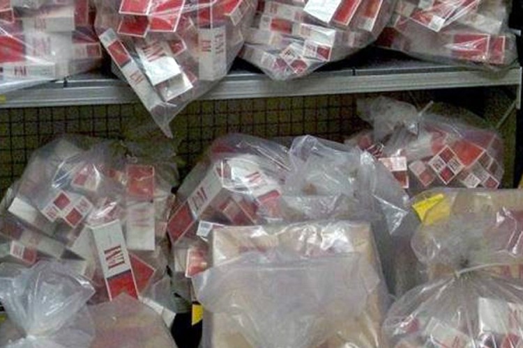 Oduzeto 600 šteka cigareta bez akciznih markica
