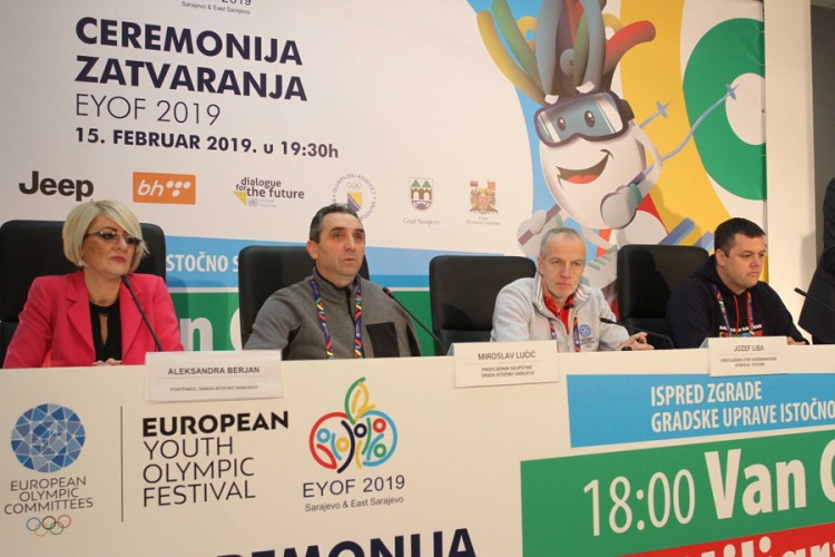 Istočno Sarajevo spremno za spektakularno zatvaranje EYOF-a
