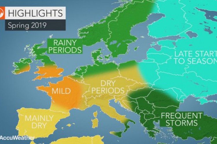 Objavljena dugoročna prognoza, evo kakvo nas proljeće očekuje