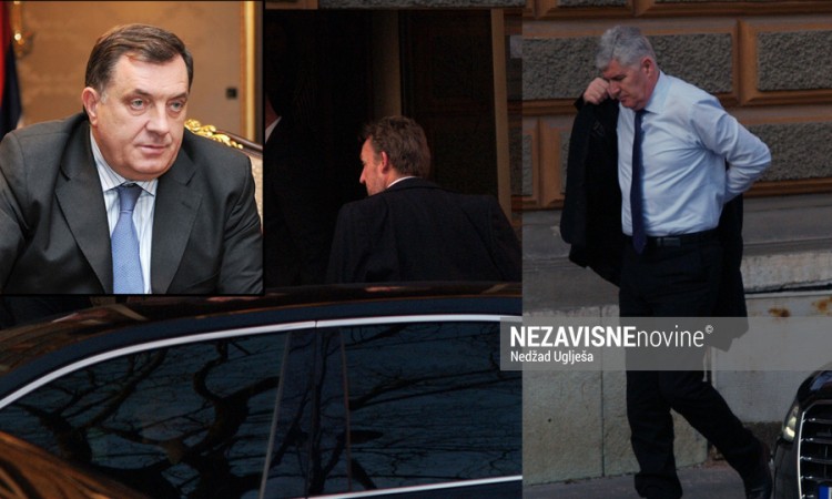 "Nezavisne" saznaju: Sastanak Dodika, Čovića i Izetbegovića o formiranju vlasti