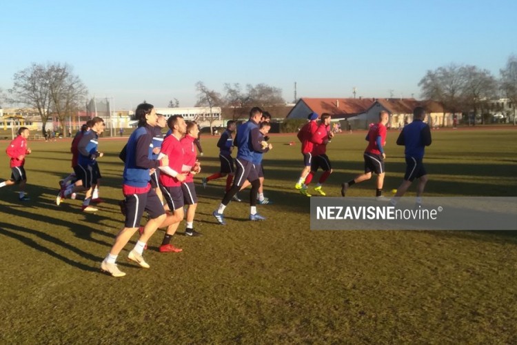 Borac odradio trening u Ljubljani