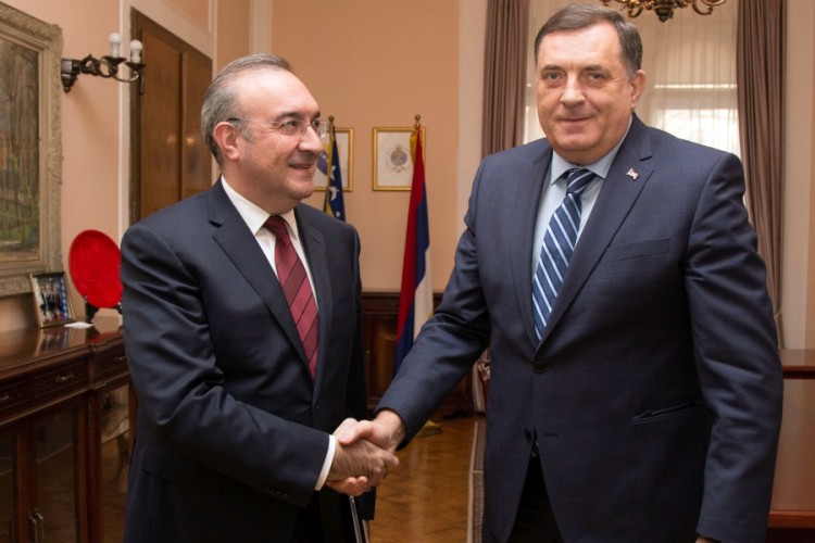 Dodik i Koč o ekonomskoj saradnji dvije zemlje