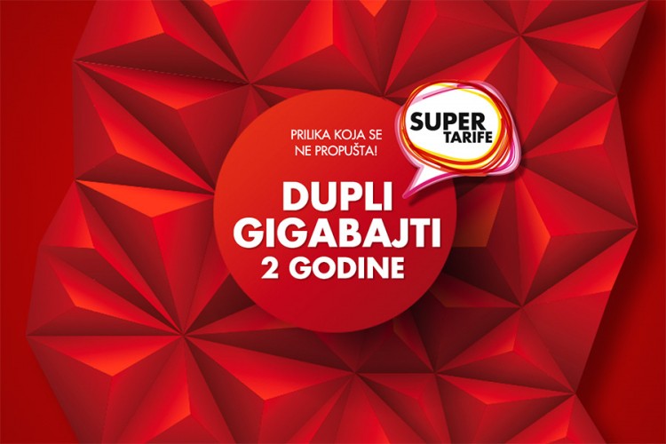 Super tarife upravo su postale duplo bolje, i to doslovno!
