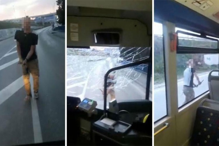 Novi detalji: Mladić koji je razbio autobus bio je drogiran