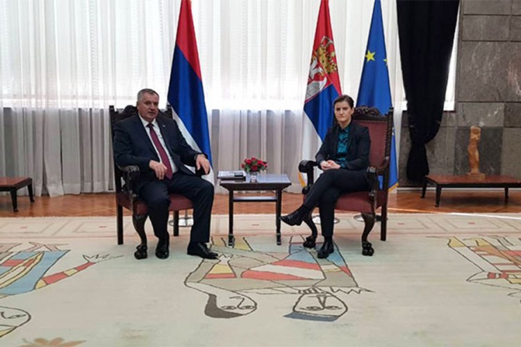 Višković i Brnabić: Energetika i saobraćaj u fokusu saradnje u ovoj godini