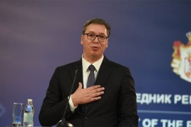 Vučić sa Depom na snimanju filma u Beogradu