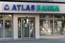 U Atlas banci blokirano 62,76 miliona evra