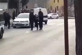 Objavljen snimak hapšenja pljačkaša u Mostaru