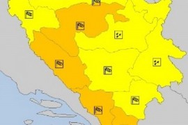 Narandžasti meteoalarm zbog mogućih udara vjetra, stiže i zahlađenje