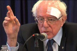 Berni Sanders se povrijedio pod tušem
