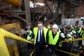 Vučić: Kinezi ulažu do dve milijarde u RTB Bor